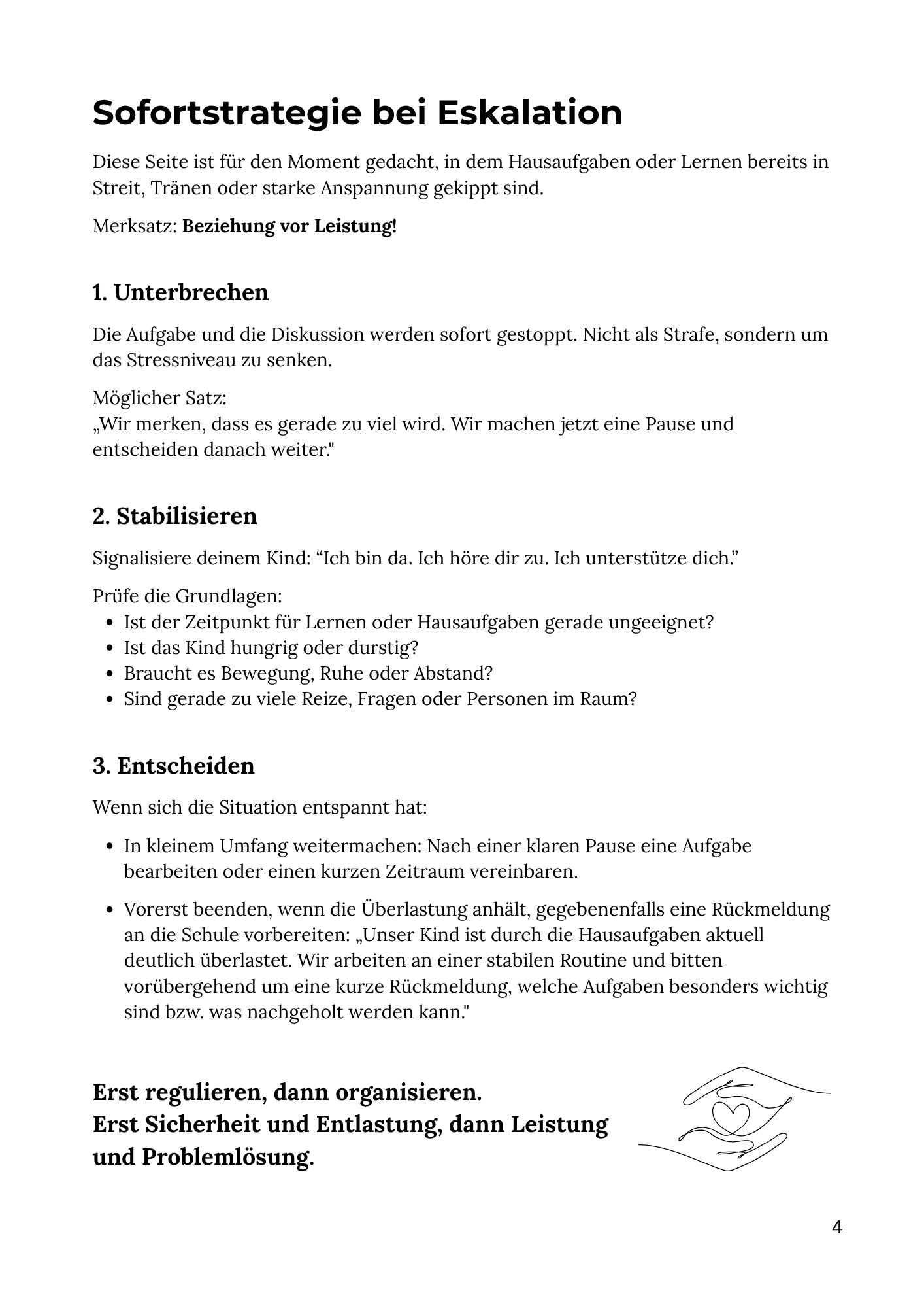 Wenn Schule zu viel wird - Entlastungsstrategien für Eltern und Bezugspersonen – Bild 3